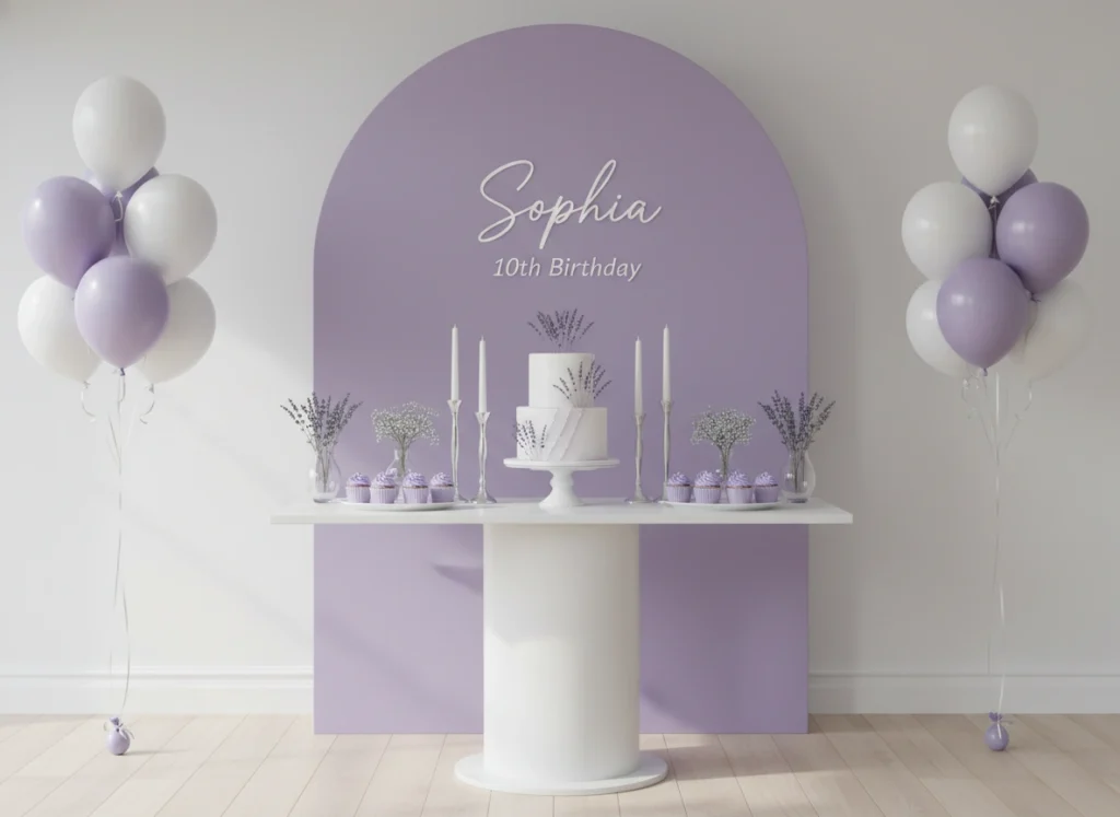 Lavender Minimal Party